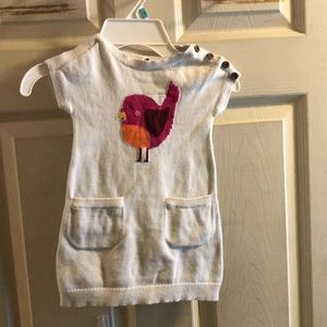 Baby Gap Bird Sweater Dress